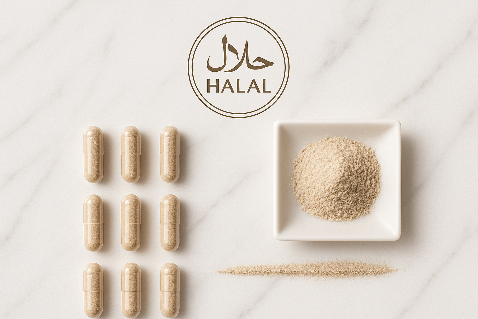 Halal Supplements by Tashreef