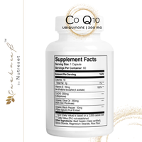 Tashreef CoQ10 (Ubiquinone) Capsules, 200 mg – 60 Count